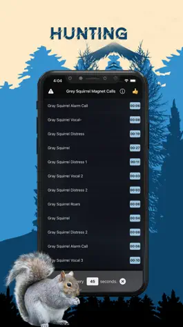 Game screenshot Gray Squirrel Magnet Calls apk