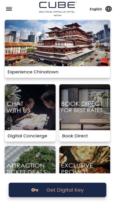 Cube Boutique Capsule Hotel Screenshot