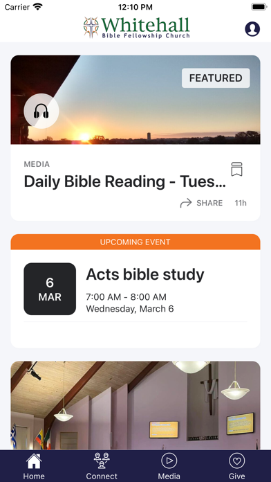 Whitehall Bible Fellowship Screenshot