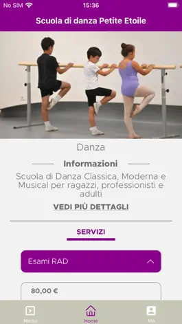 Game screenshot Scuola di danza Petite Etoile apk