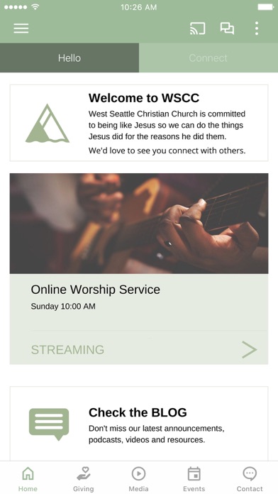 West Seattle Christian Church Screenshot 1 - AppWisp.com