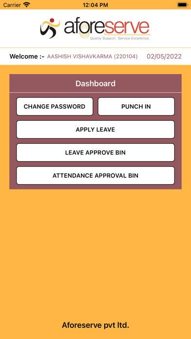 Field Force Automation Screenshot