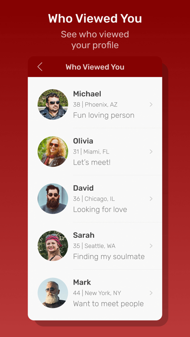 Biker Planet Dating App Screenshot