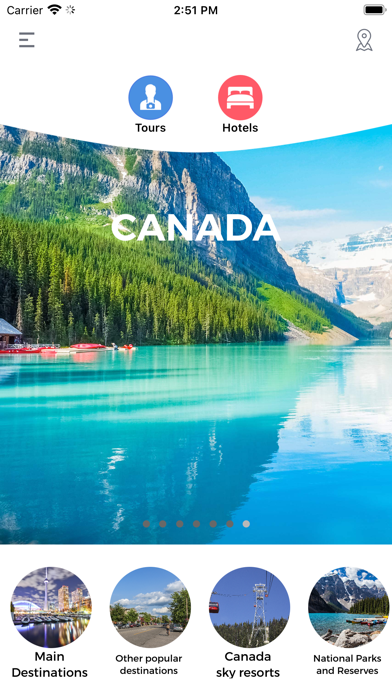 Canada Travel Guide Offline Screenshot