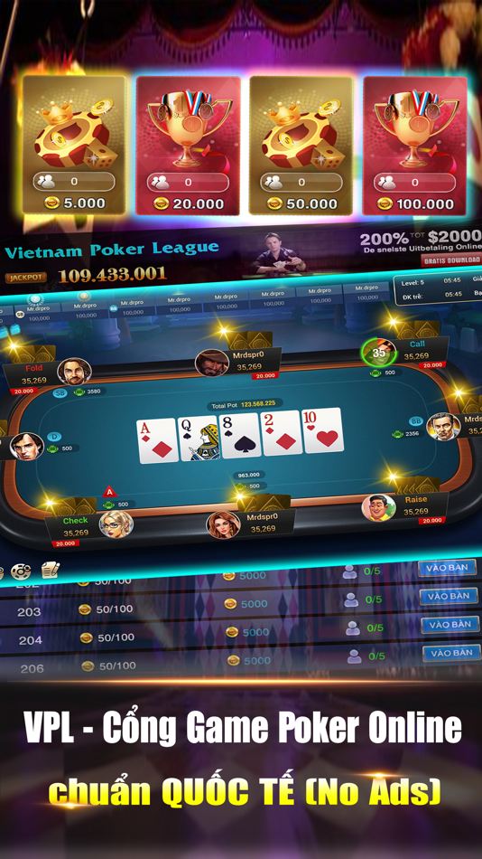 VPL - VietNam Poker League - 1.0 - (iOS)