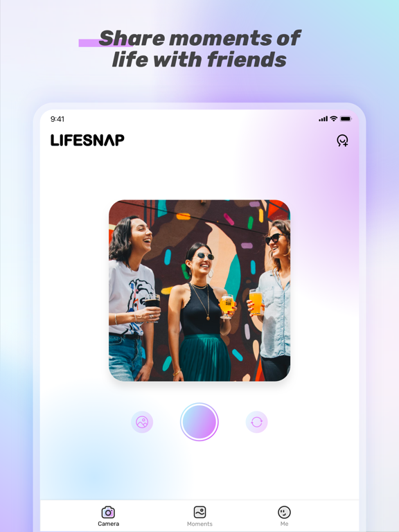 LifeSnap Widget: Pics, Friends screenshot 2
