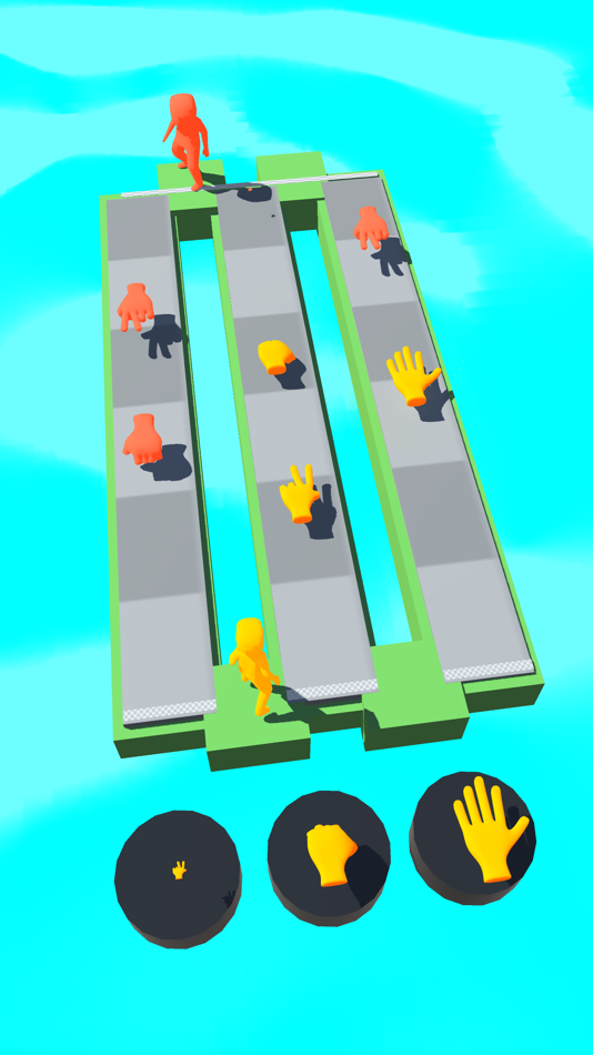 #5. Rock paper scissors 3D (iOS) By: Oliver Rozsa