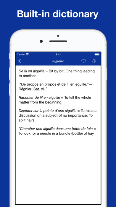 French Idioms and Proverbs Screenshot