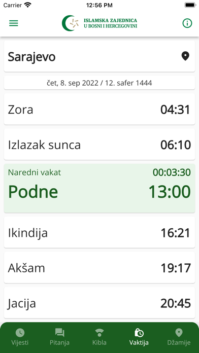 Islamska zajednica Screenshot