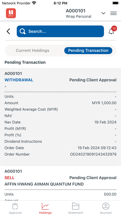 UWEALTH Screenshot