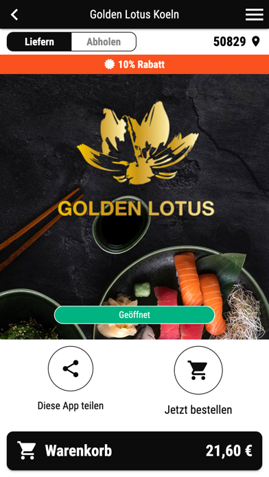Golden Lotus Köln Screenshot