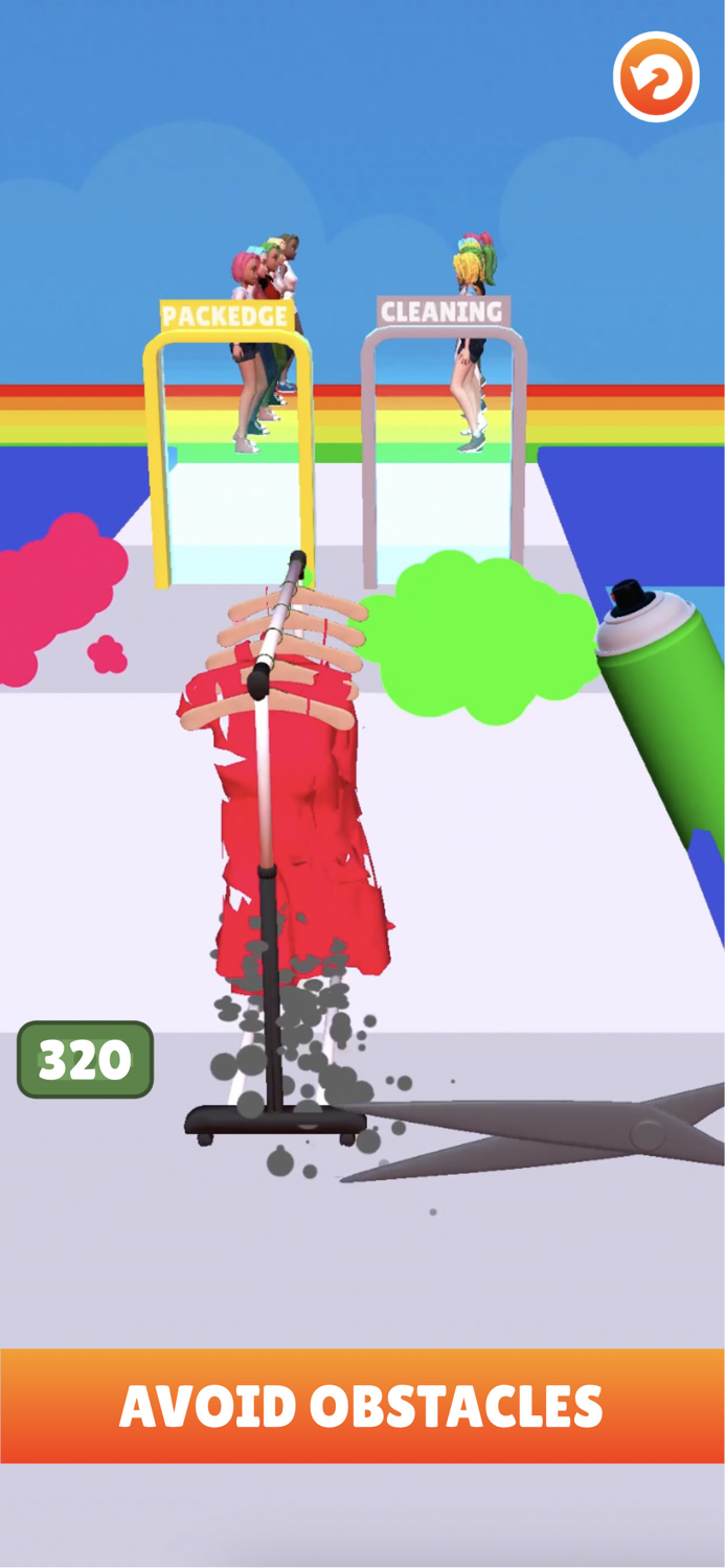 Clothing Vendor Rush