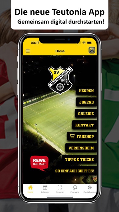 Teutonia App Screenshot