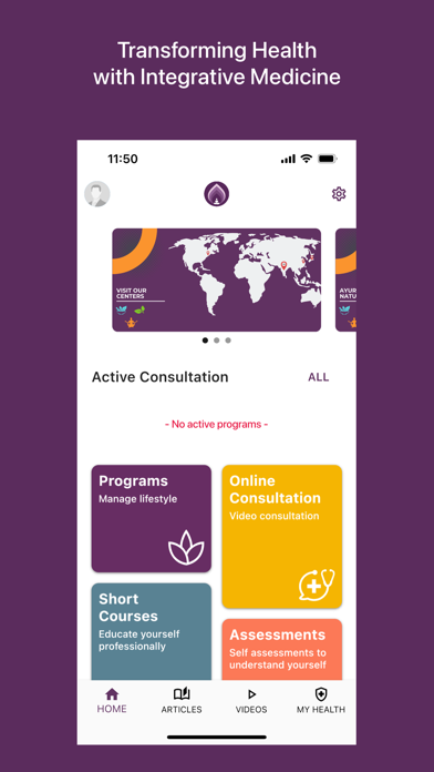 Vivekananda Health Screenshot