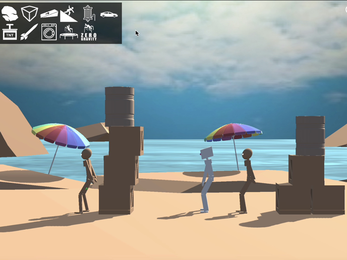 Beach Sand Physics Playground