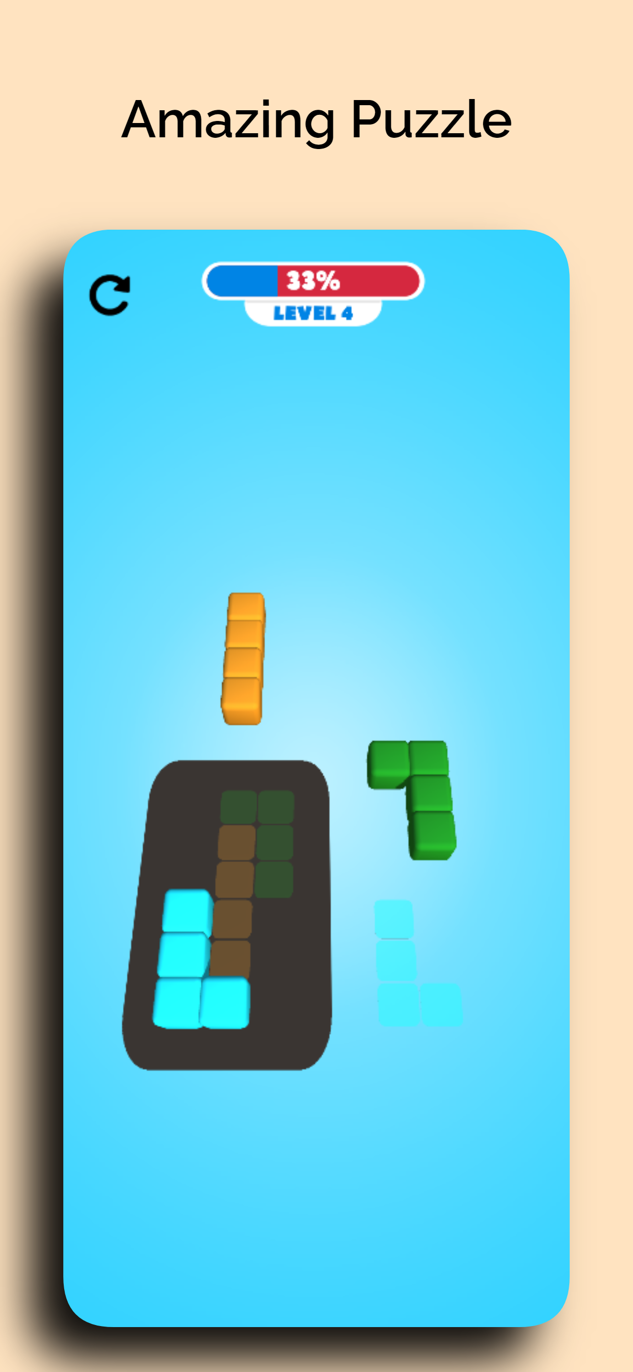 Slide Blocks 3D