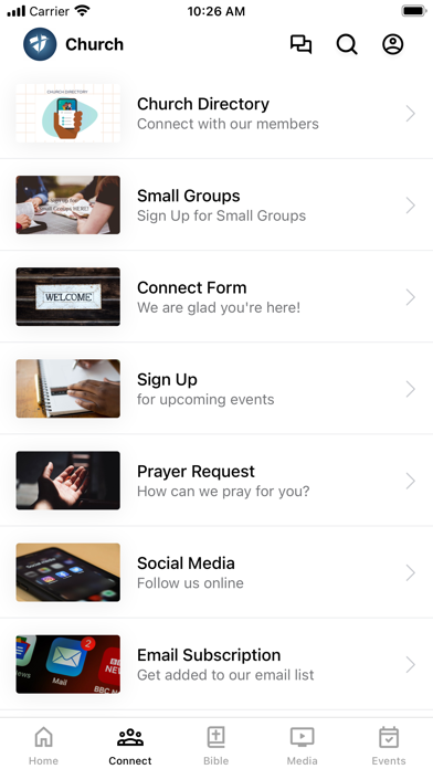 Collinsville Church of Christ Screenshot