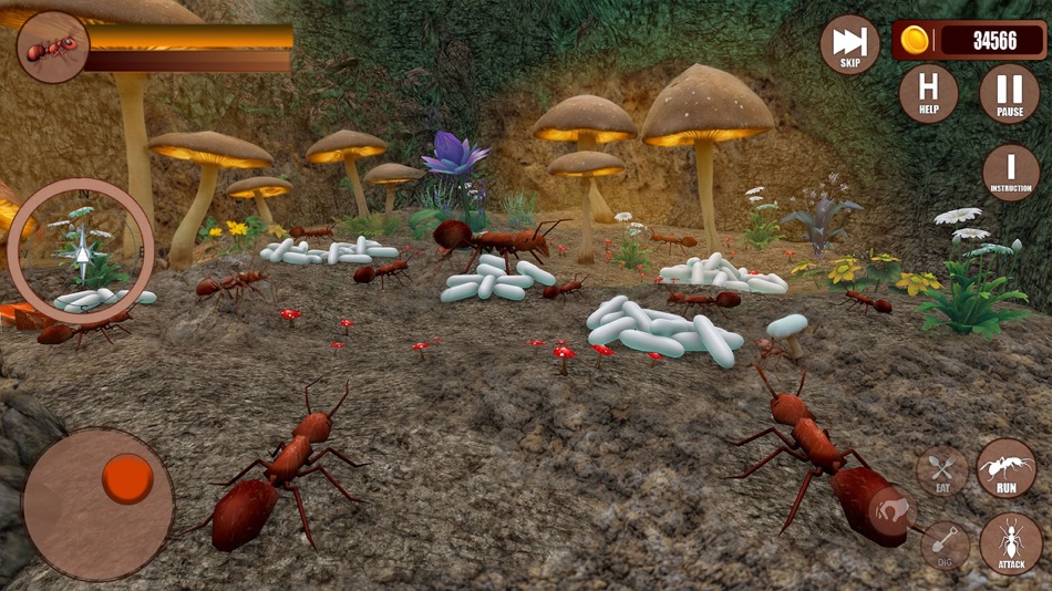 #2. Life of Ant Colony Simulator (iOS) 由: Ghufran Ali
