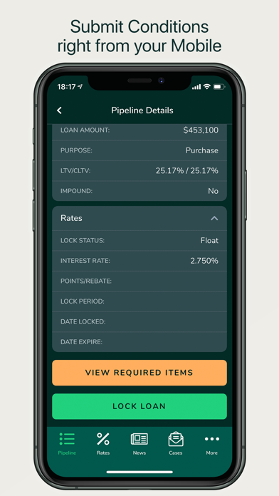 Provident Funding Broker Screenshot