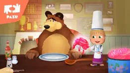 masha and the bear cooking iphone screenshot 3