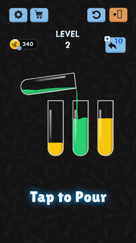 #5. Water Color Sort (iOS) 来自: Vnstart LLC