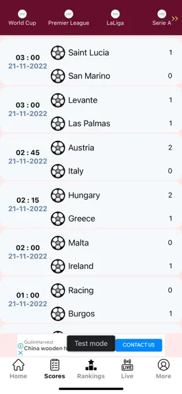 Game screenshot LiveScore Sports hack