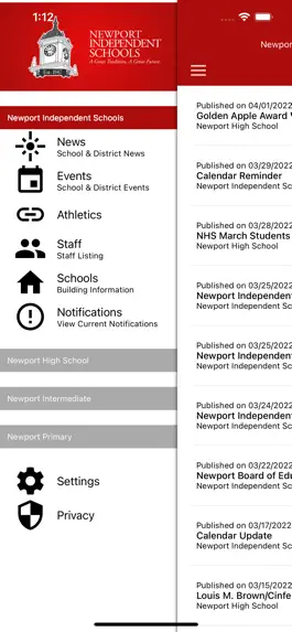 Game screenshot Newport Independent Schools apk