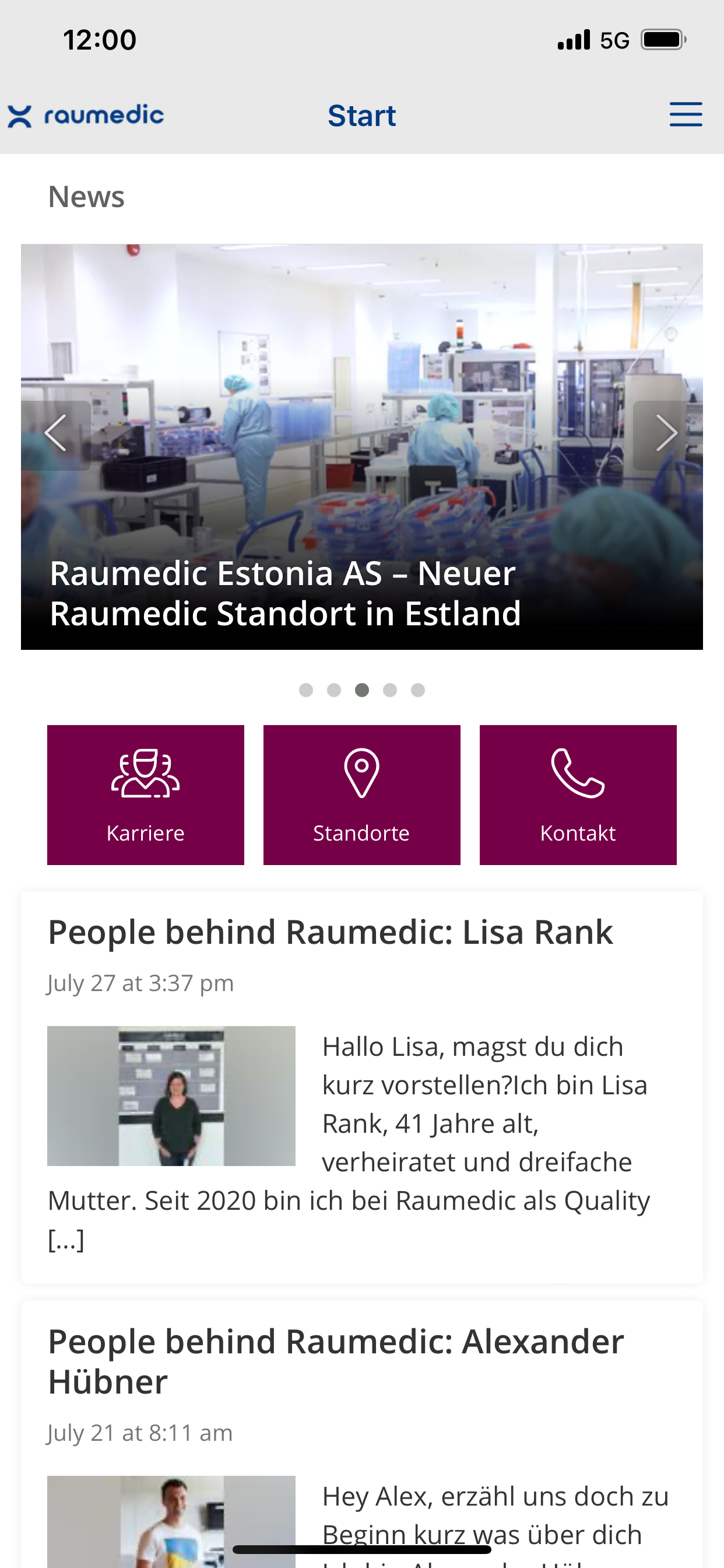 Raumedic Homebase