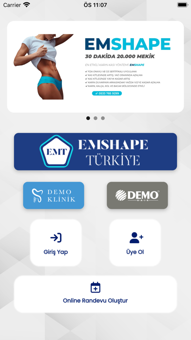 Emshape Türkiye Screenshot