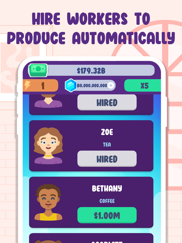 Idle Beverage Tycoon