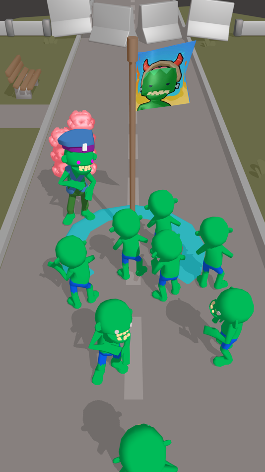 #6. Zombies Attack Idle (iOS) Podle: LIPSAR STUDIO, OOO