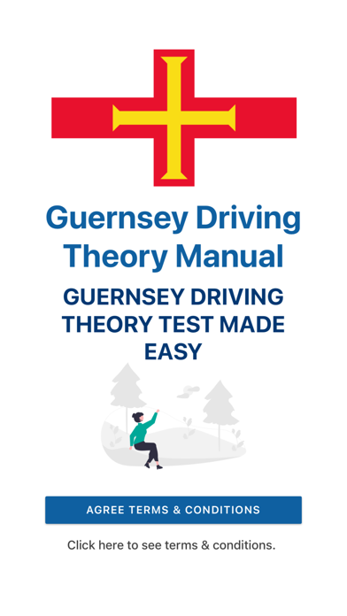 Screenshot 1 of Guernsey Theory Test Manual App