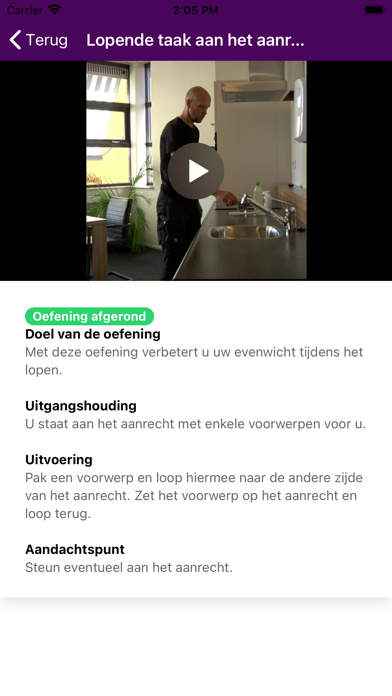 Adelante Oefen App Screenshot