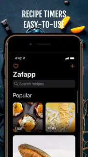 How to cancel & delete recipe timer by zafapp 2
