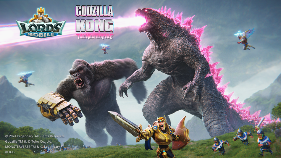 Lords Mobile Godzilla Kong War - 2.127 - (iOS)