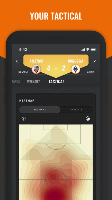 TRACKTICS Player for football Screenshot