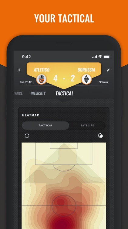 TRACKTICS Player for football screenshot-3