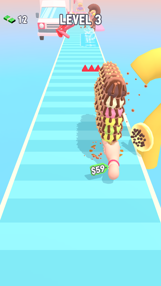 #2. Ice Cream Runner! (iOS) Podle: Melih Kavla