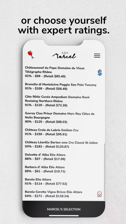 Ask Marcel: Wine Info & Prices screenshot-5