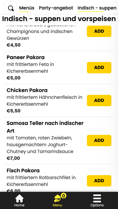 Pizzeria Haus Bollywood Screenshot