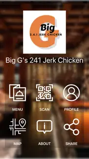 big g's 241 jerk chicken iphone screenshot 1
