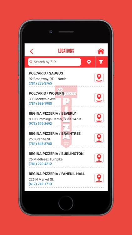 Regina Pizza / Polcaris