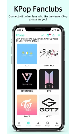 Game screenshot Kfans - KPop & KDrama Fandom mod apk