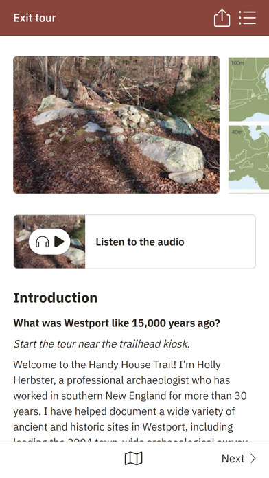 Westport History Tours Screenshot