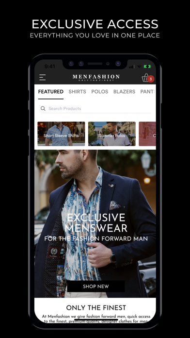 Men Fashion - Only The Finest Screenshot