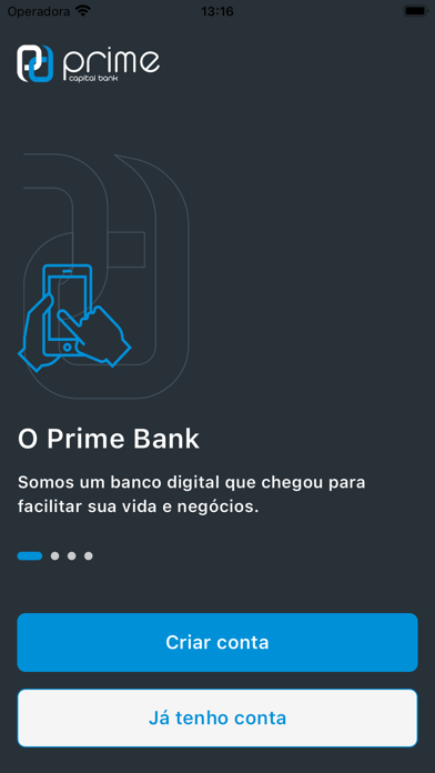 Prime Capital Bank Screenshot