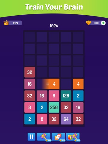 Match the Number - 2048 Gameのおすすめ画像4