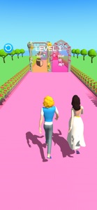 Wedding Runner 3D - Dream Race screenshot #1 for iPhone