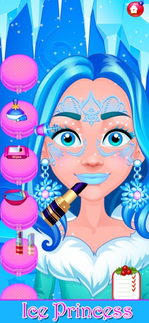 ICE QUEEN CHRISTMAS: REAL HAIRCUTS jogo online gratuito em