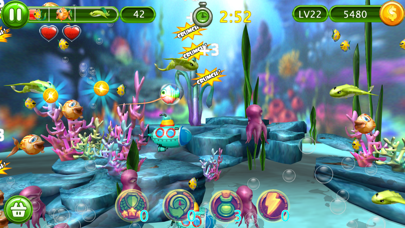 Screenshot #2 pour Hungry Fish 3D